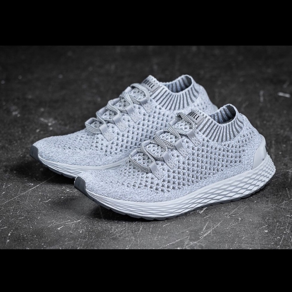 NoBull COOL GREY KNIT RUNNER (WOMEN'S)